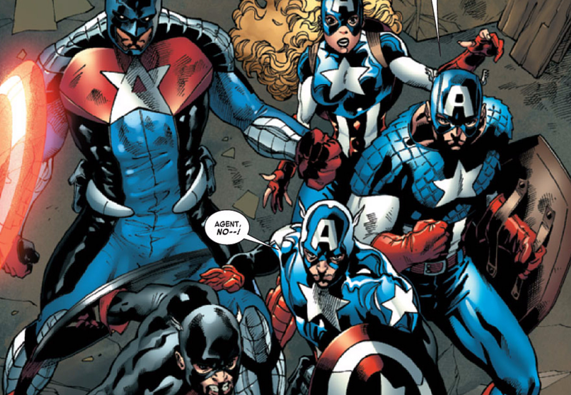 Illustration for article titled Captains America: The Many Who Carried the Shield